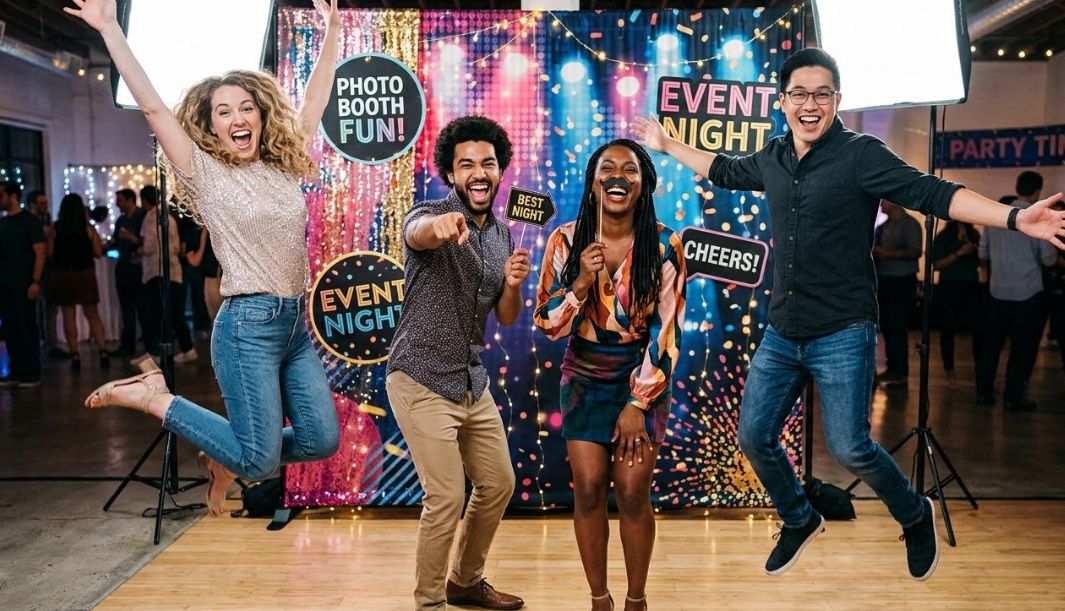 Creative Photo Booth Poses: Fun Ideas That Make Every Photo Worth Keeping