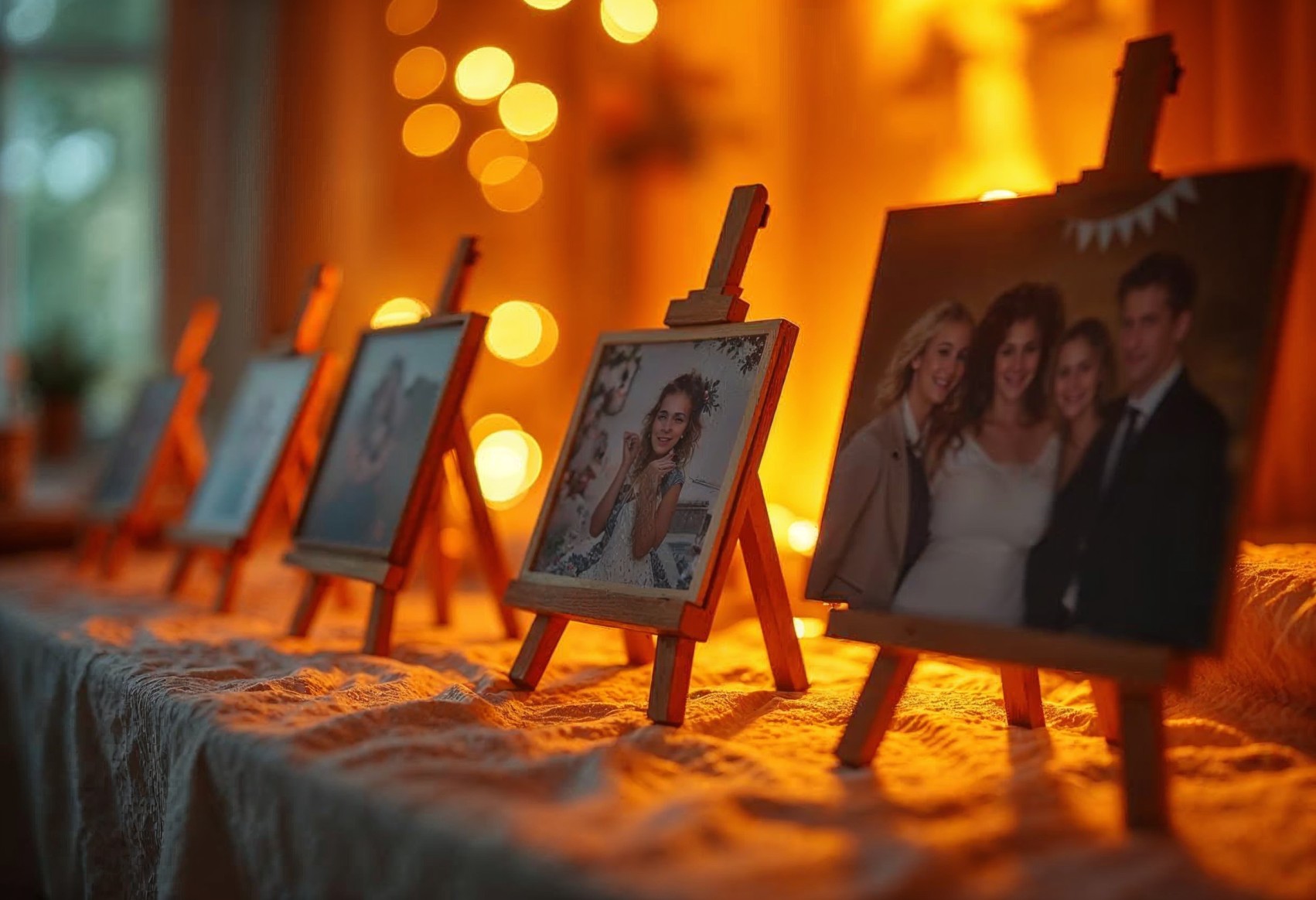 Birthday party photo booth celebration