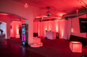 Custom neon signs and LED signage displays for weddings and special events