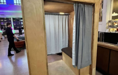 Enclosed Photo Booth