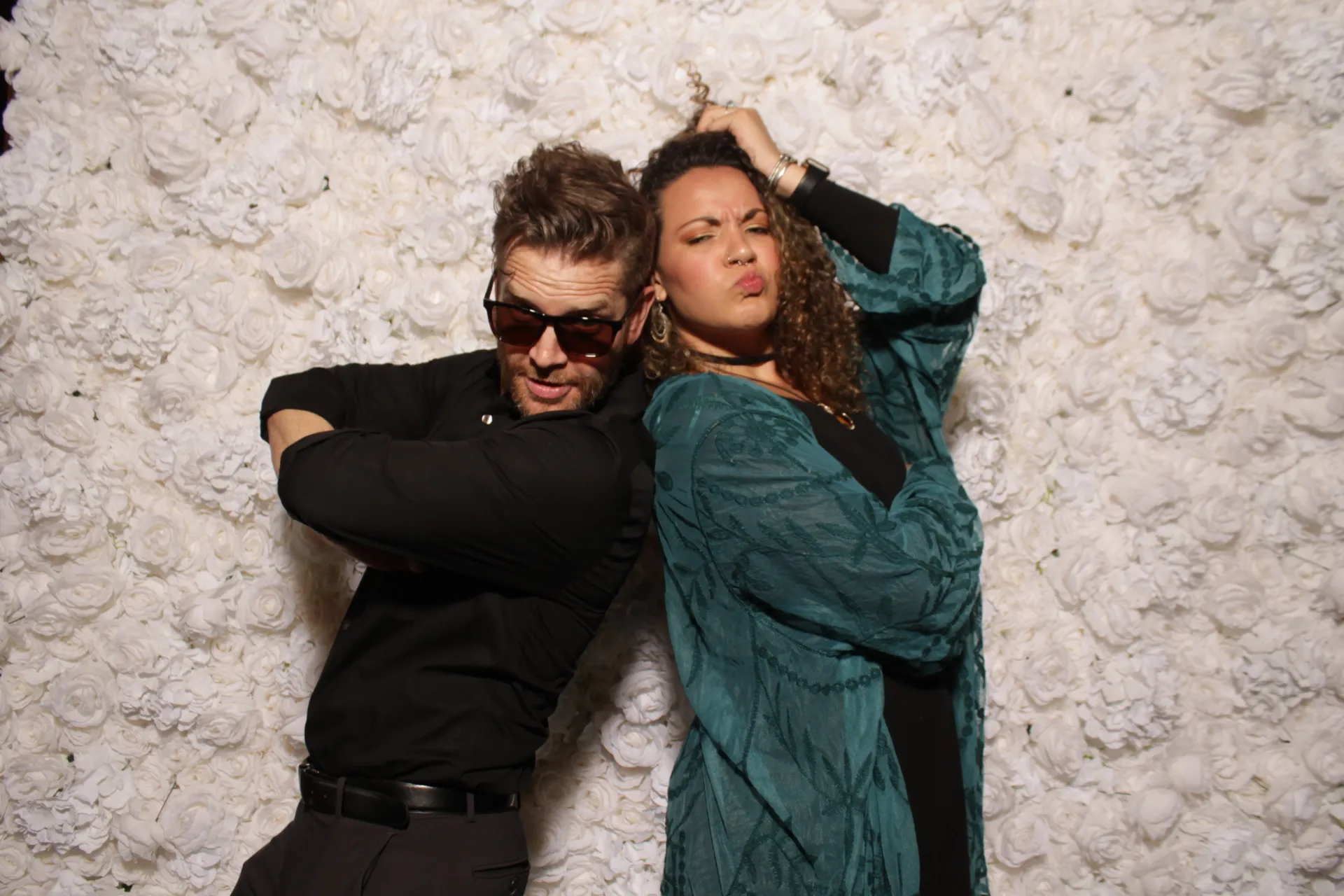 Floral Theme Photo Booth