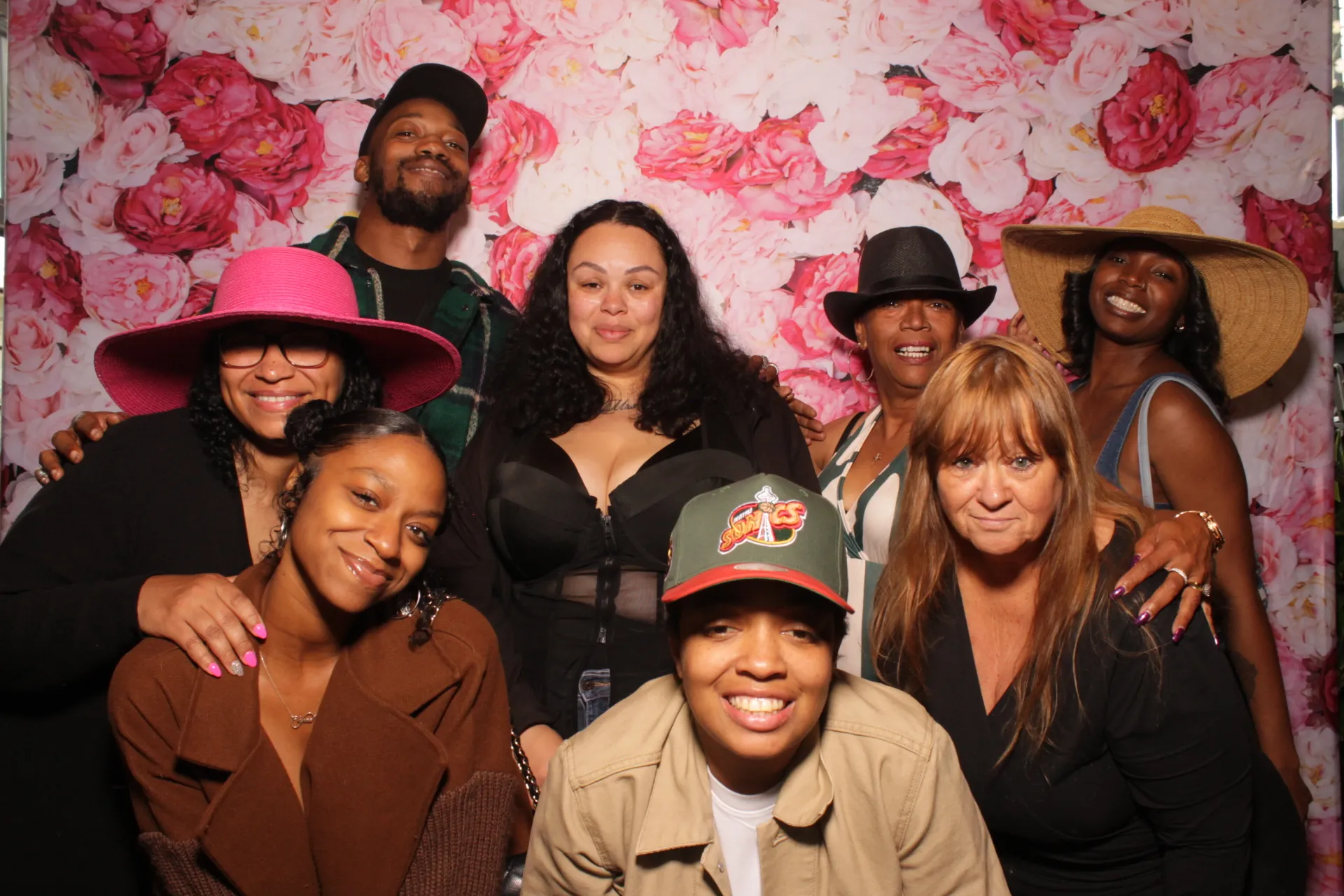 Floral Theme Photo Booth