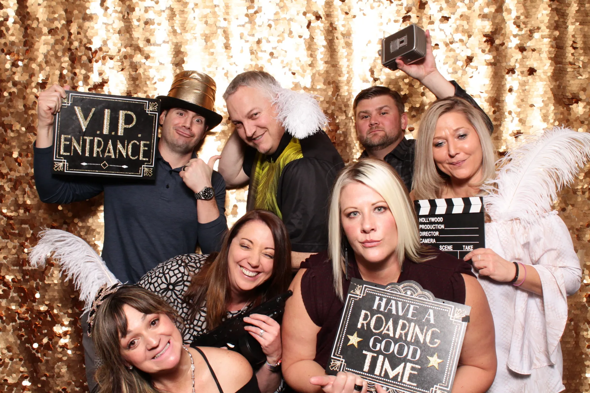 Great Gatsby Theme Photo Booth