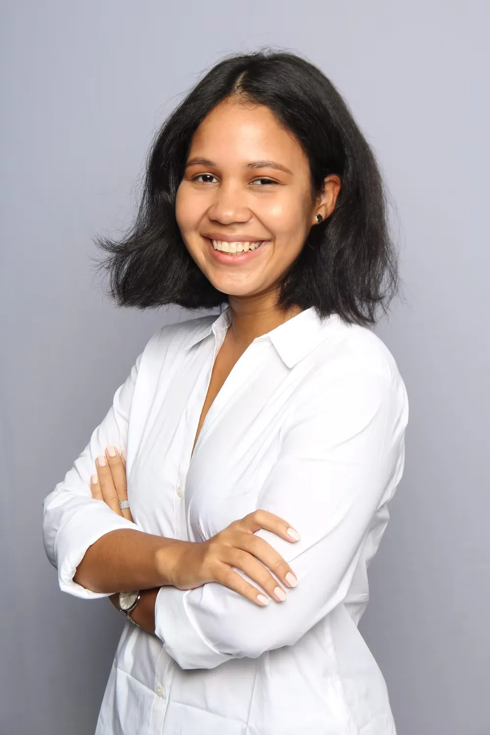 Trade show headshot photography with instant digital delivery