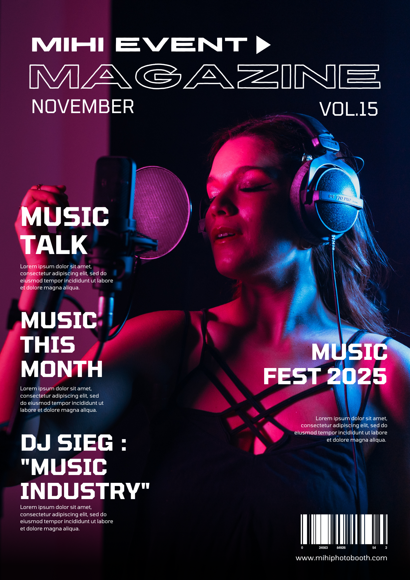 Interactive photobooth flipbook thumbnail