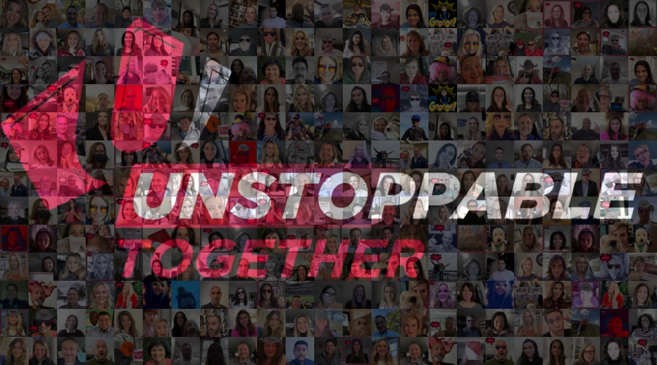 Mosaic photo booth with live collaborative display