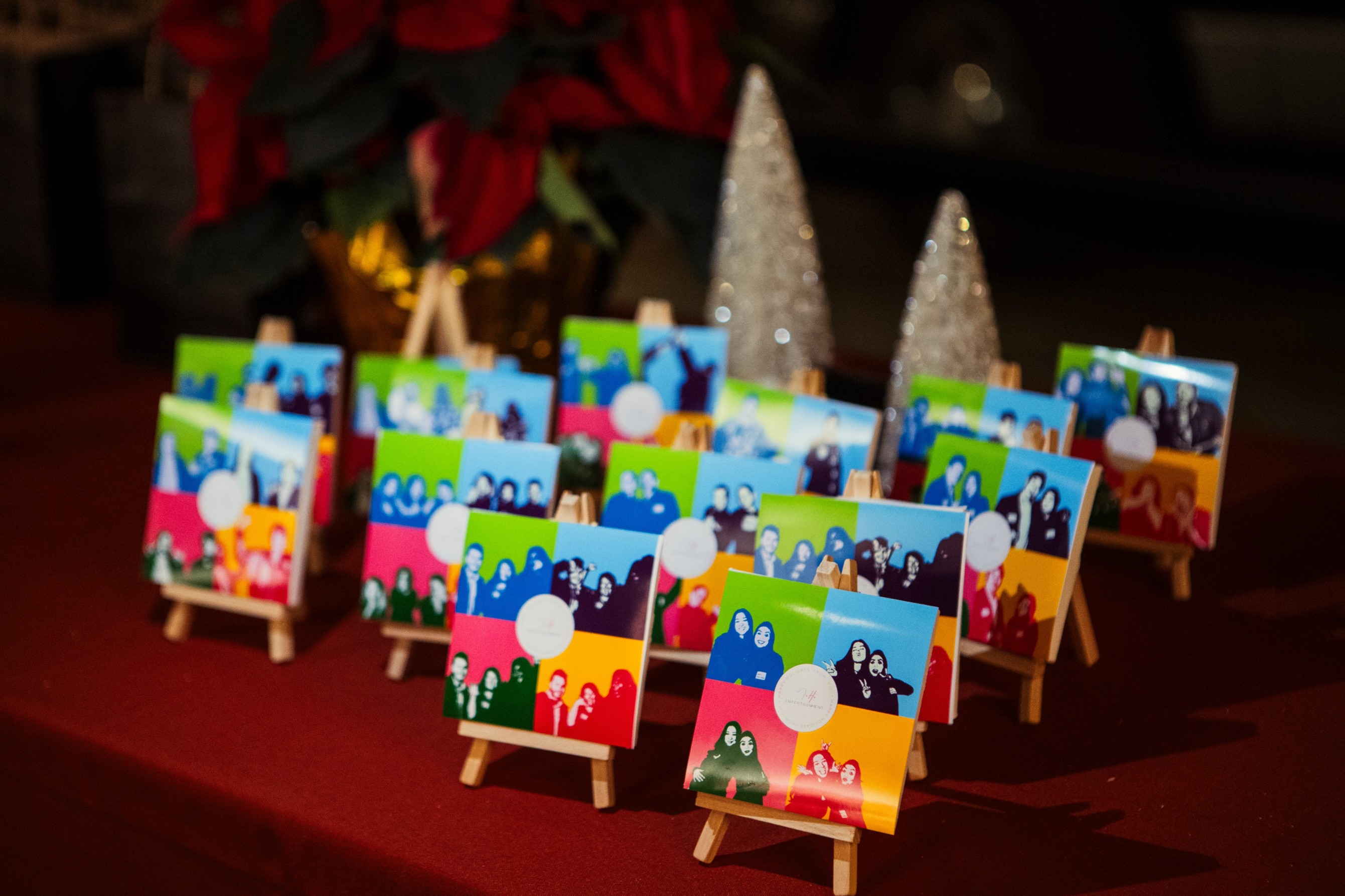 Nonprofit event photo booth celebration