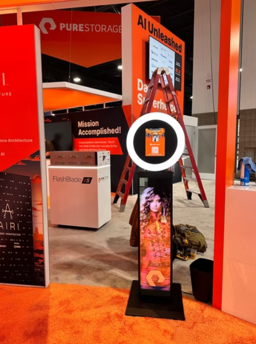Pure Storage booth
