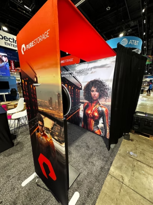 Pure Storage at an event