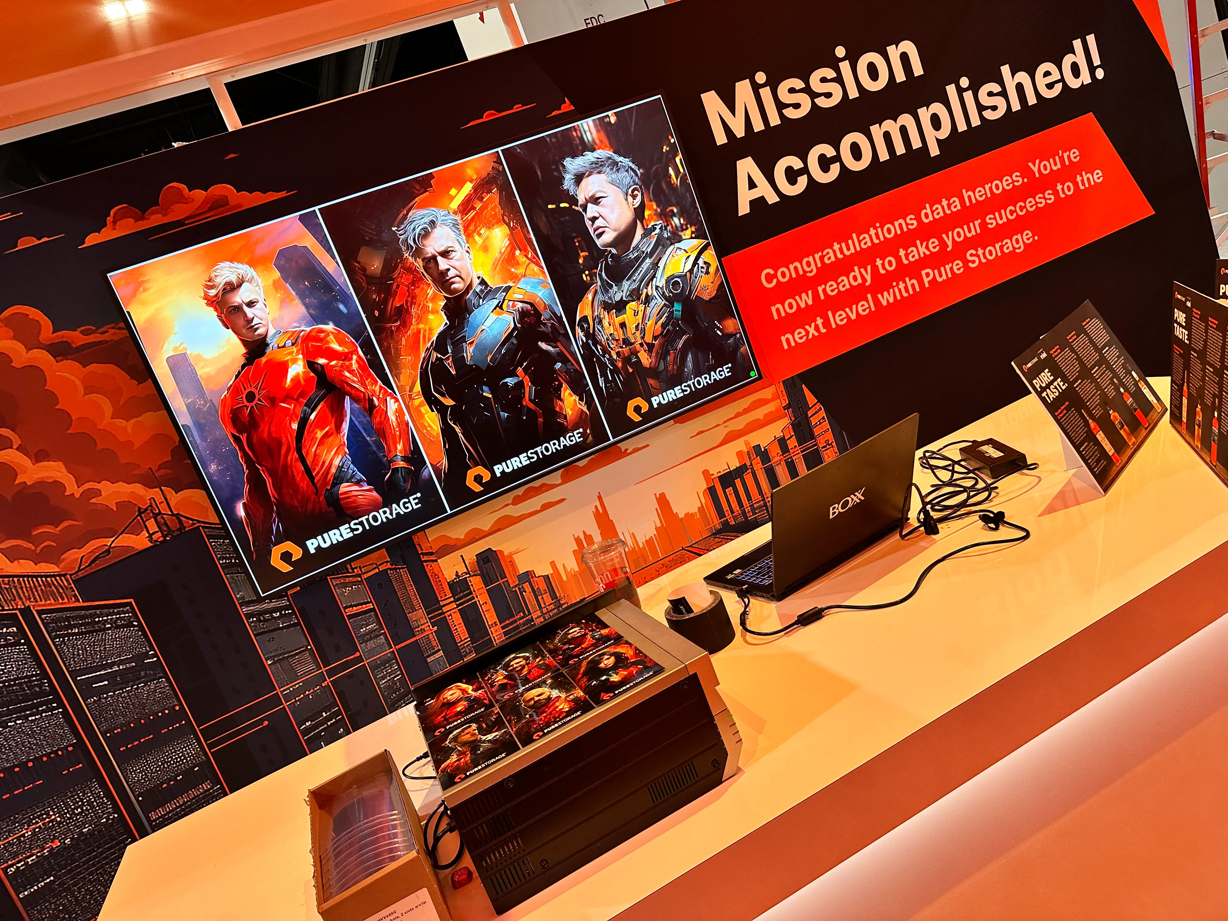 Camera set up for AI booth