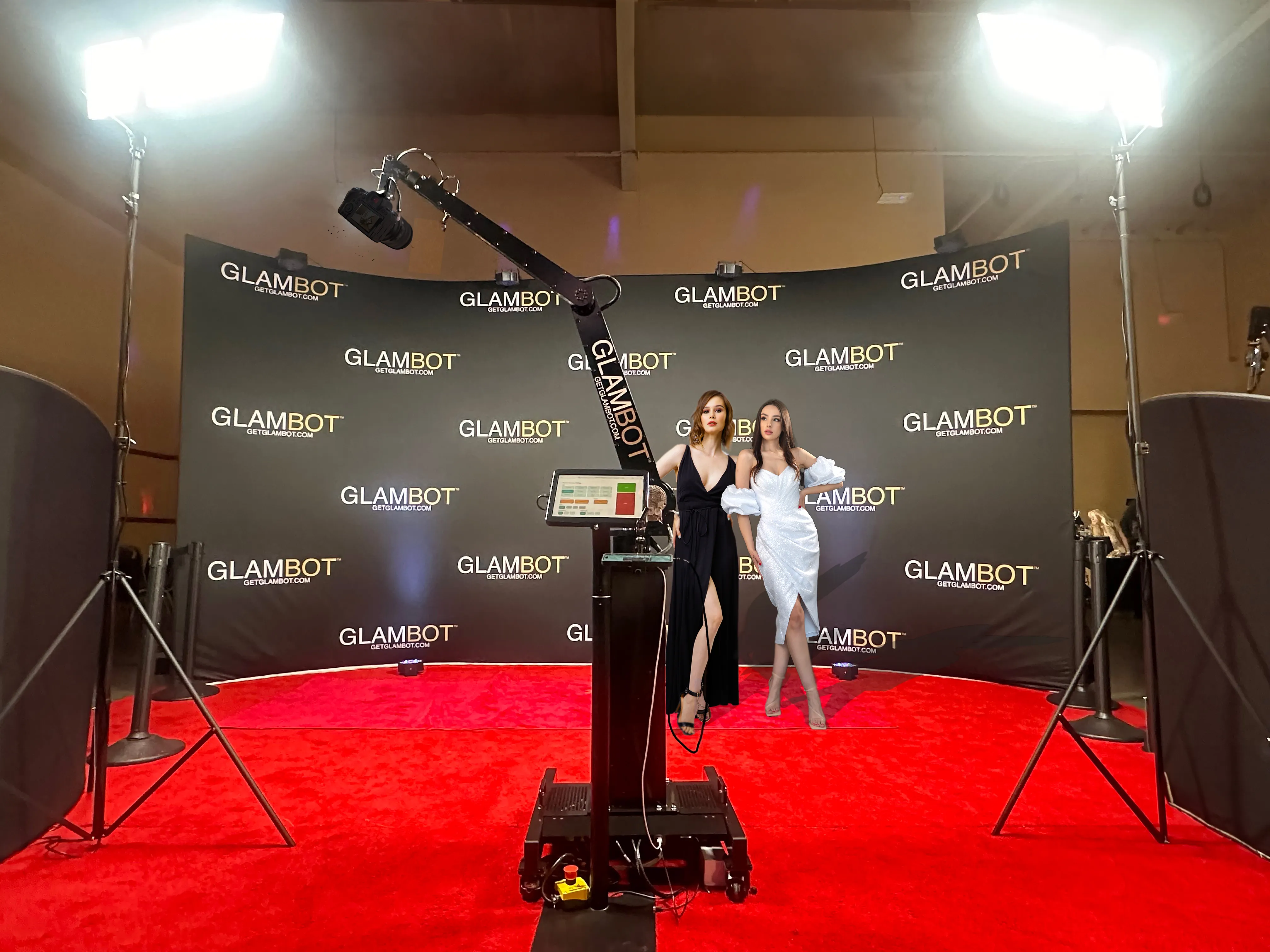 Red Carpet Theme Photo Booth