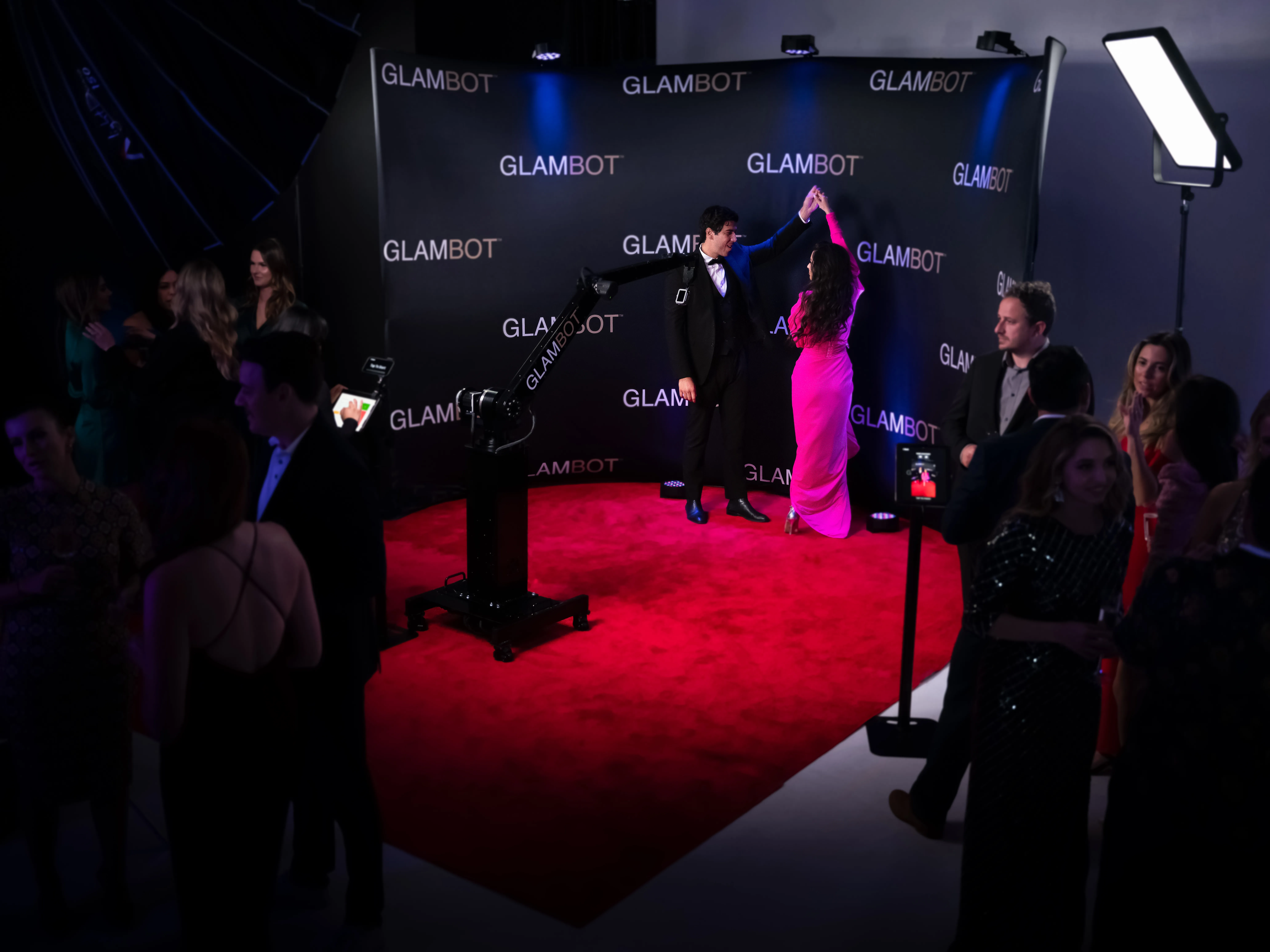 Red Carpet Theme Photo Booth