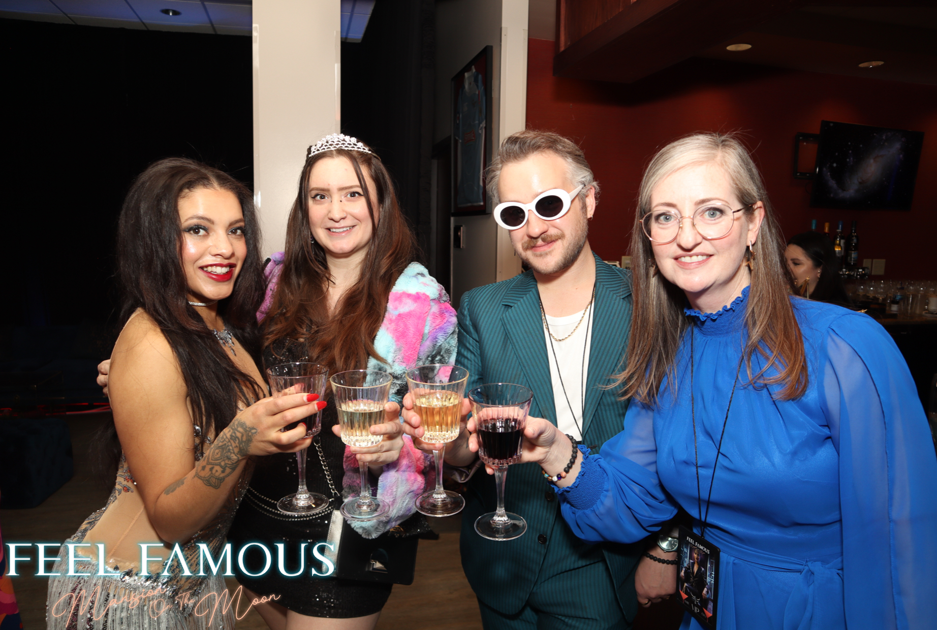 Mobile roaming photographer capturing candid event moments