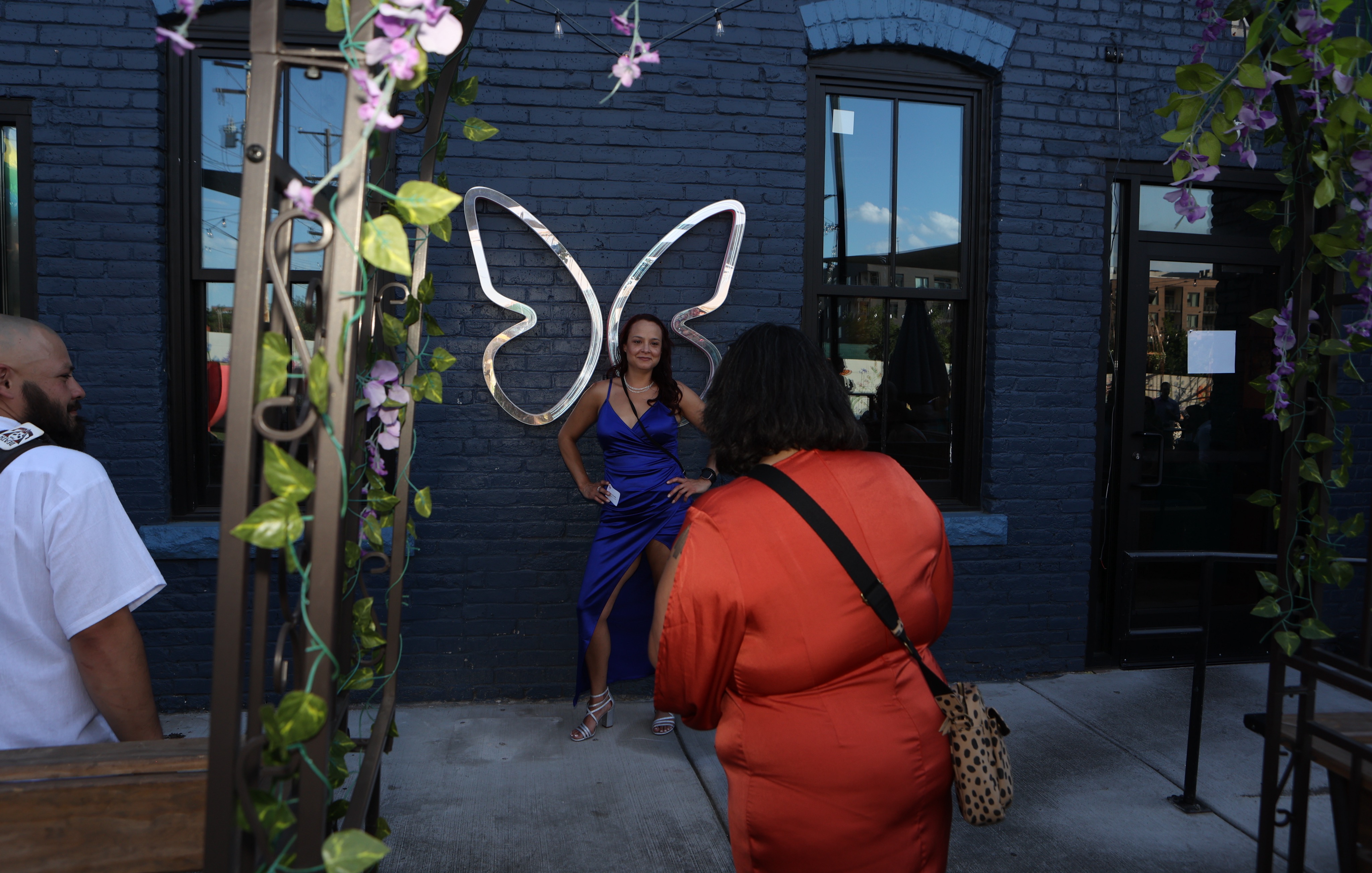 Mobile photo booth rental with branded templates