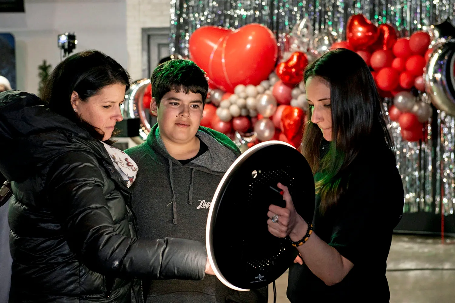 Roaming Photo Booth mobile service for events