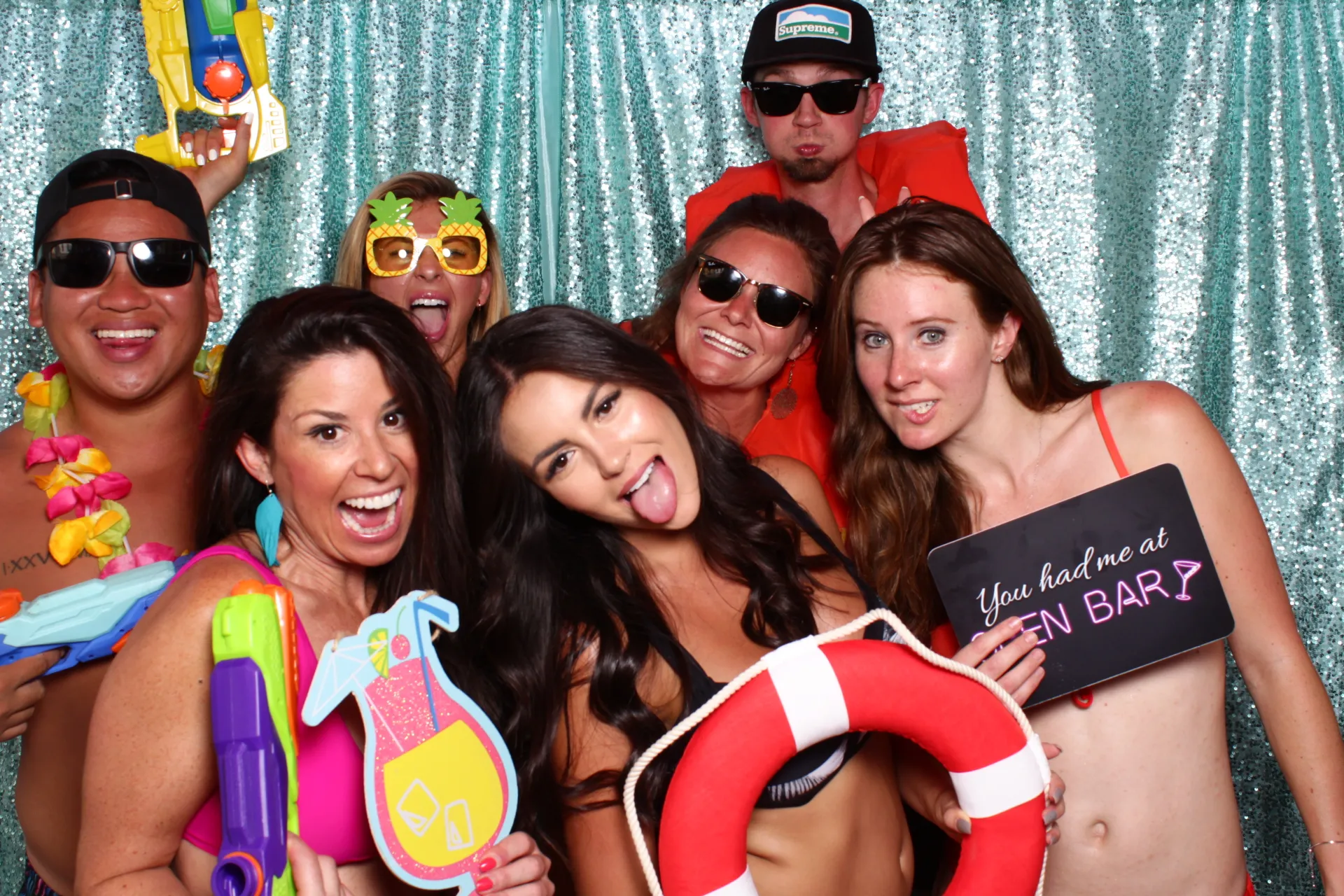 Summer Beach Theme Photo Booth