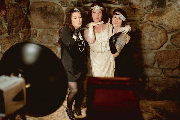 Rustic photo booth backdrop recommendations