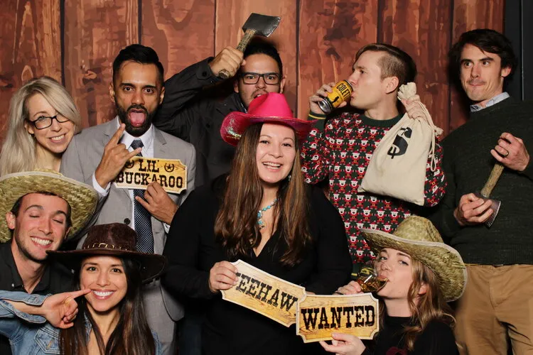 Western Theme Photo Booth