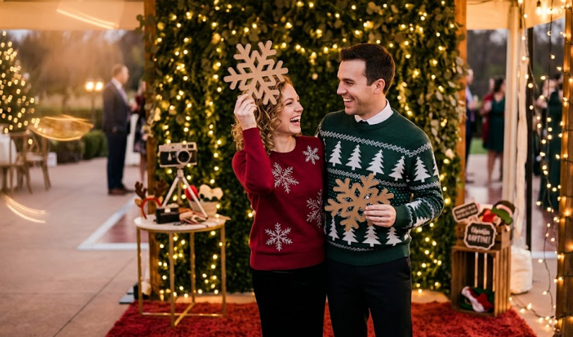 best christmas photo booth