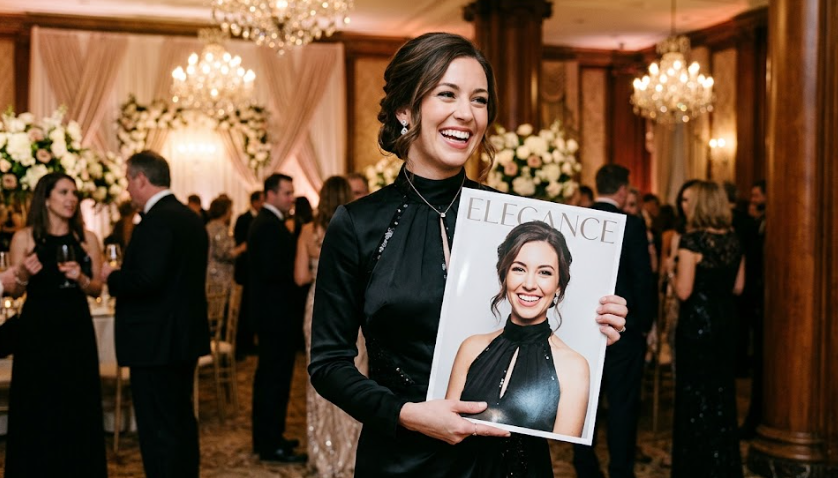 best magazine cover photo booth