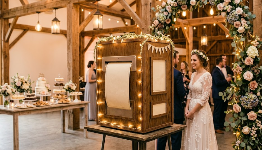 best wooden photo booth