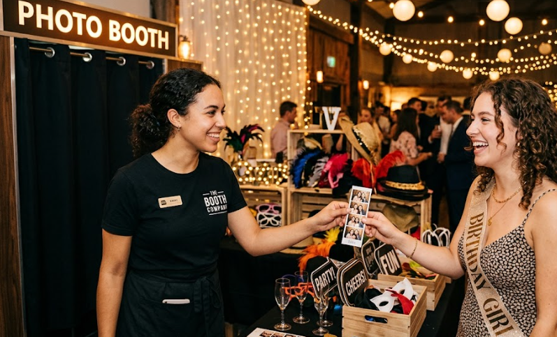 what comes with a photo booth rental
